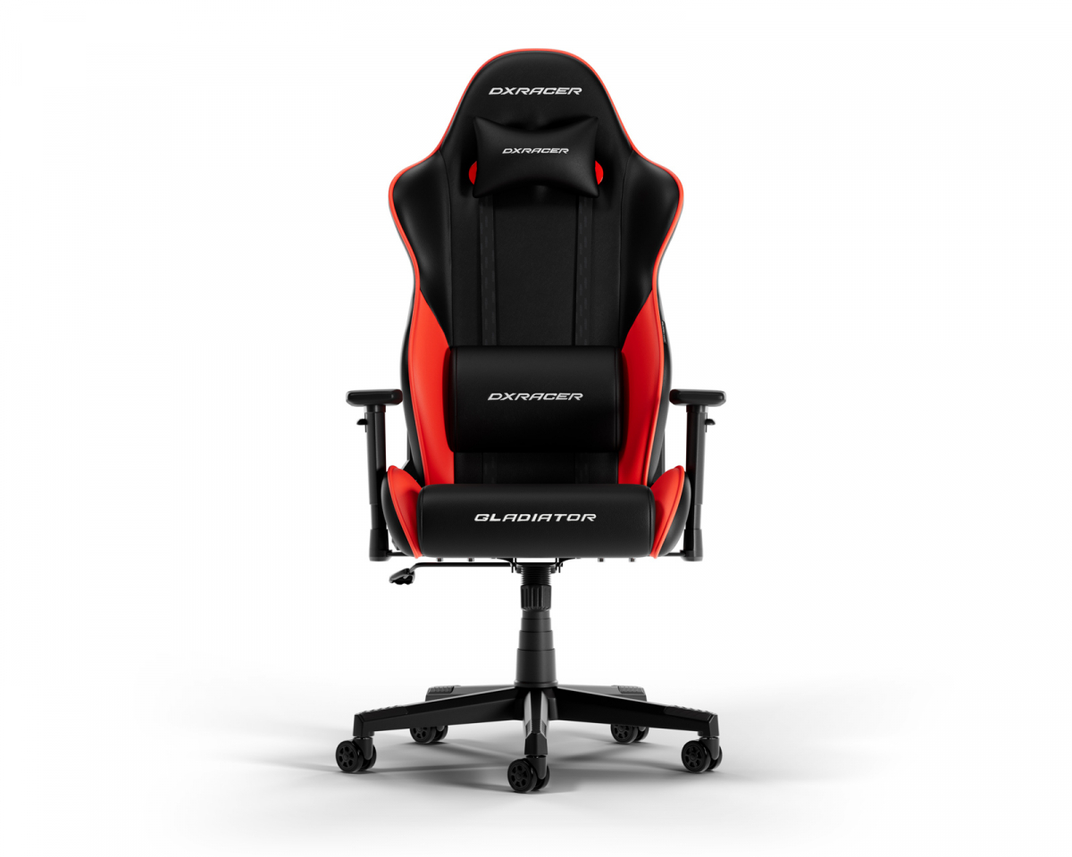 GLADIATOR L Black & Red PVC Leather in the group Chairs / Gladiator Series at DXRacer Distribution Europe (28097)