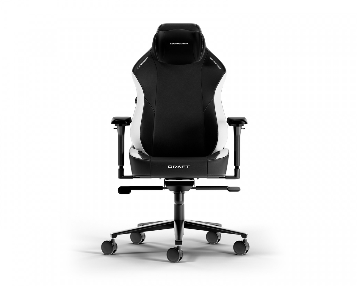 CRAFT L Black & White EPU Leather in the group Chairs / Craft Series at DXRacer Distribution Europe (27499)