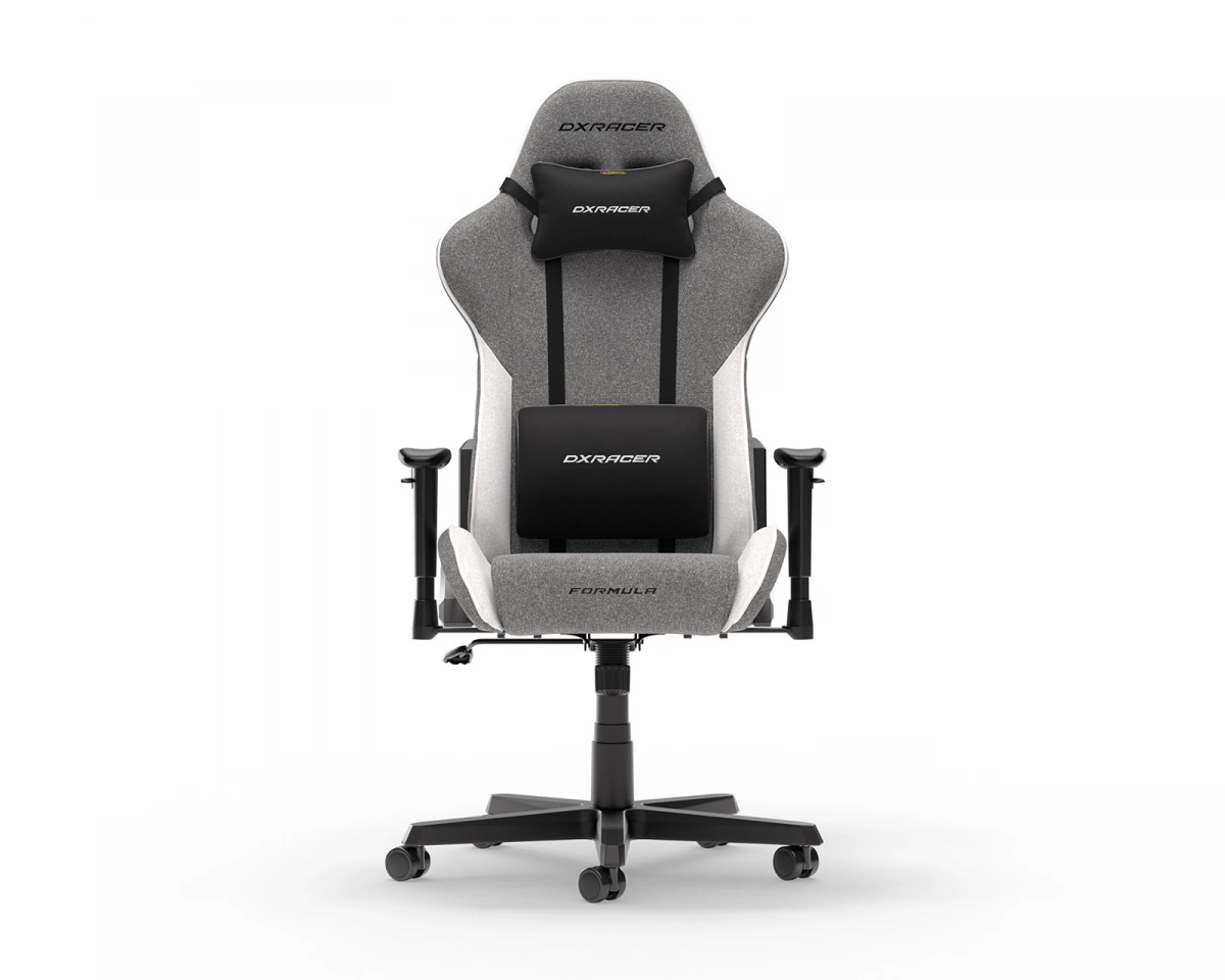 FORMULA L Grey & White Fabric in the group Chairs / Formula Series at DXRacer Distribution Europe (32126)