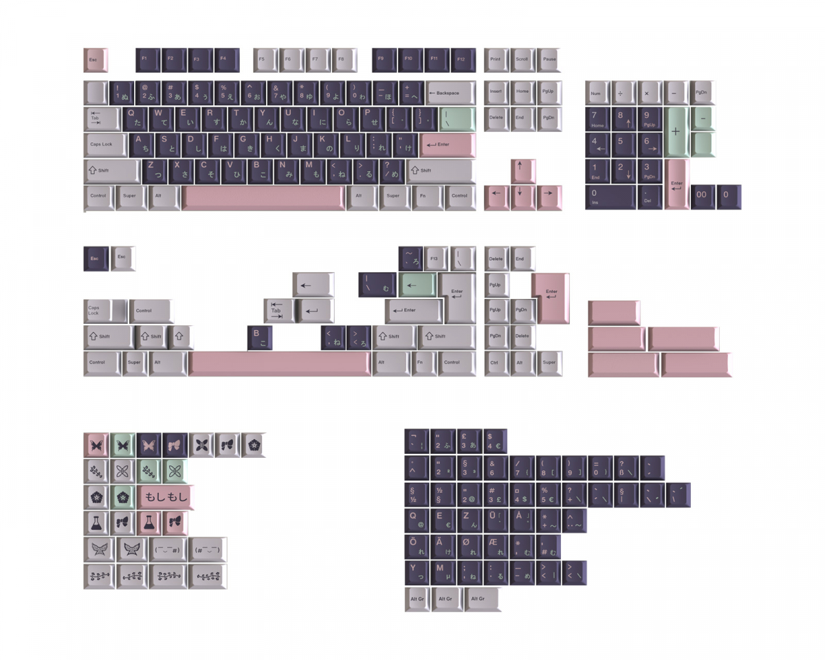 Butterfly Girl - All in one kit in the group  at DXRacer Distribution Europe (34217)