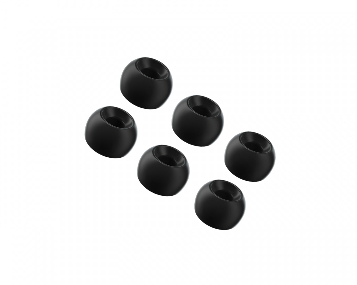 Velvet Wide Bore - In-Ear Tips - 3 Pairs (M) in the group  at DXRacer Distribution Europe (36256)