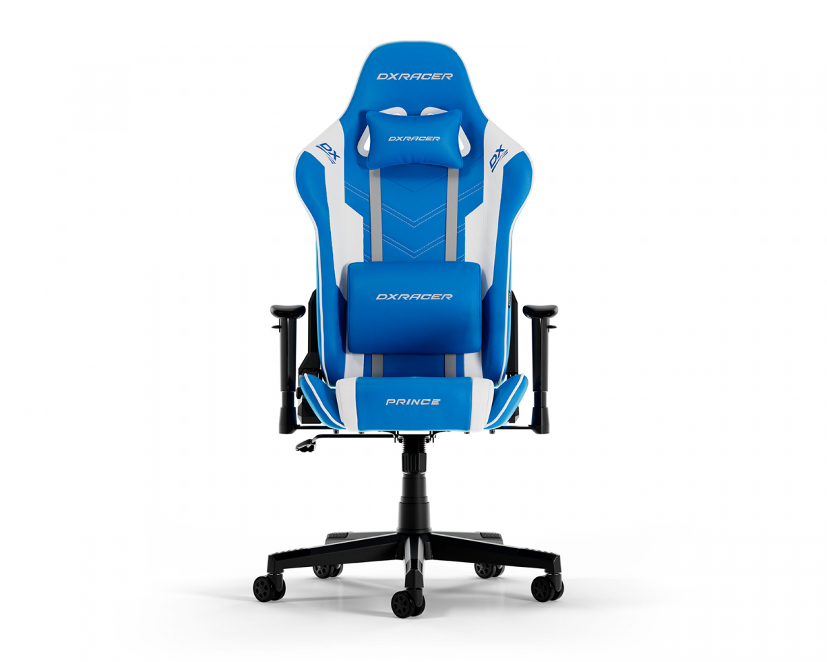 PRINCE L Blue & White PVC Leather in the group Chairs / Prince Series at DXRacer Distribution Europe (38010)