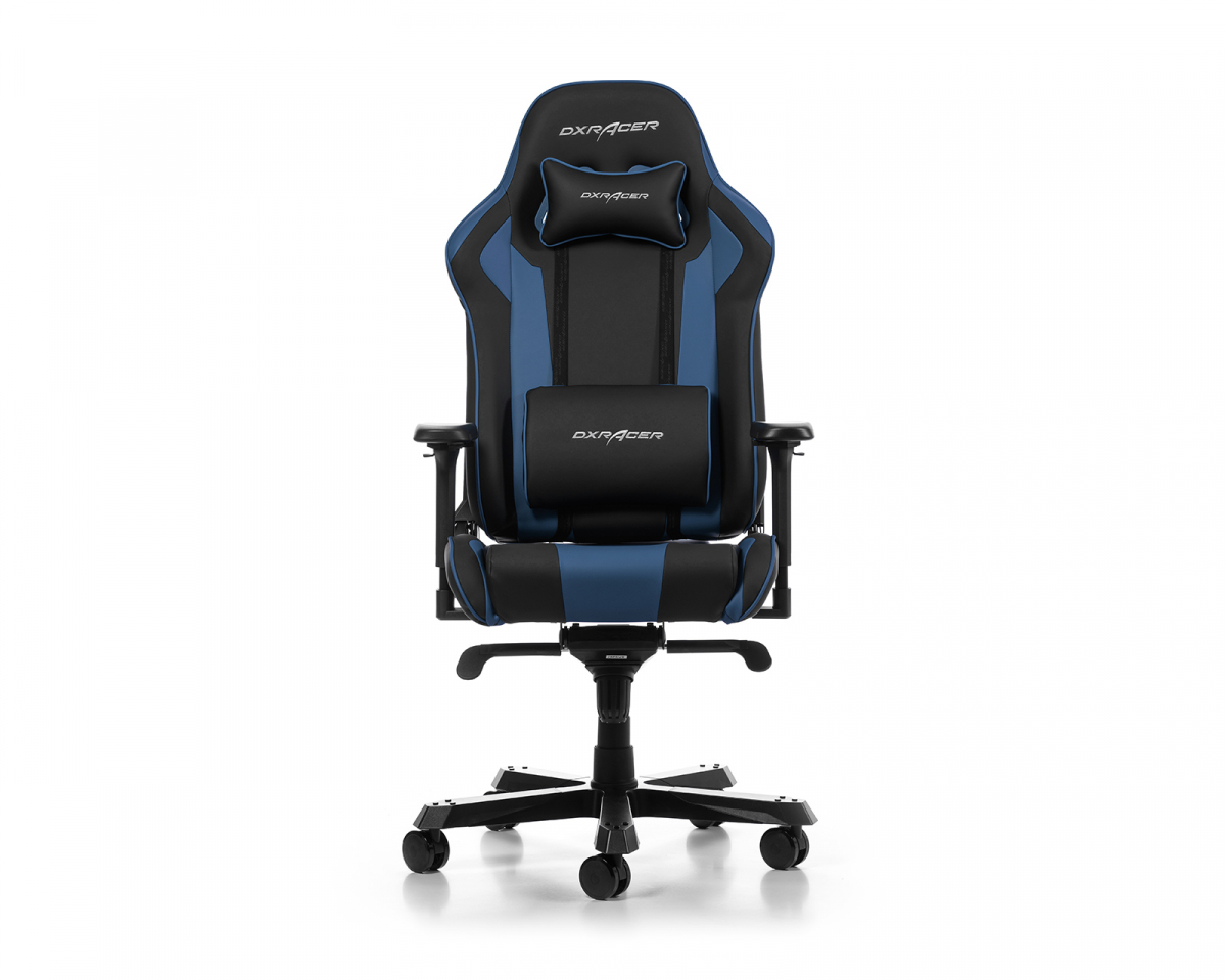 KING XL Black & Blue PVC Leather in the group Chairs / King Series at DXRacer Distribution Europe (38032)