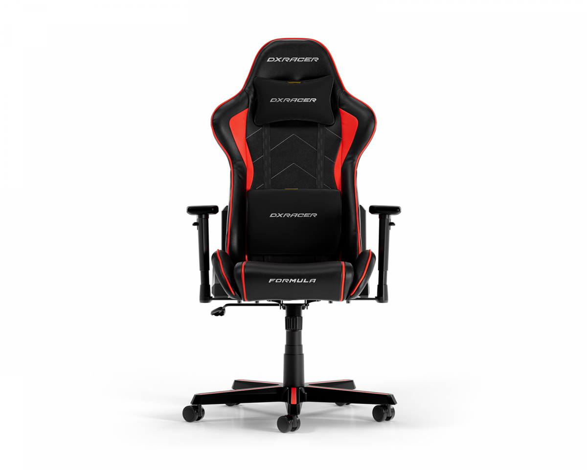Red shop black chair