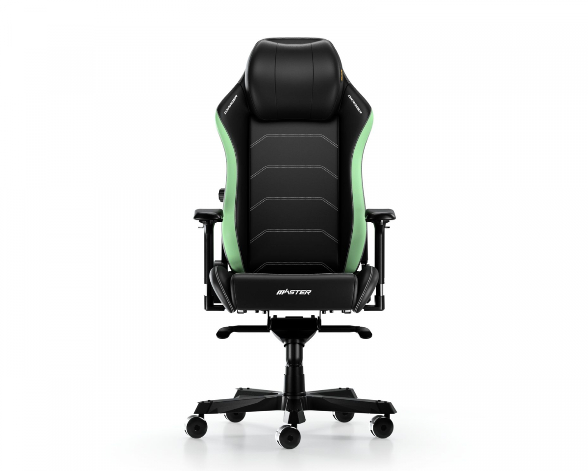 MASTER Gaming Chair Black & Green EPU Leather XL (DEMO) in the group  at DXRacer Distribution Europe (D32115)
