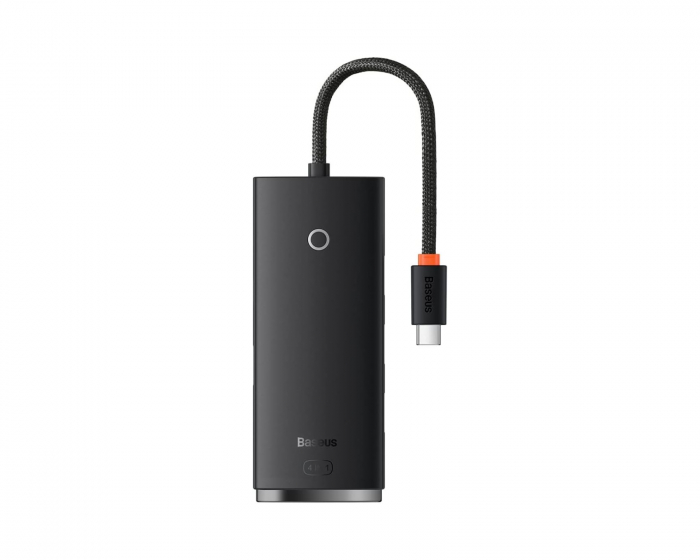 Lite Series 4-Port Type-C HUB Adapter - 25cm - Black