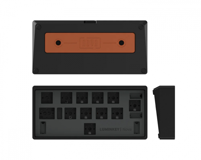 Nova Mini 12-Key Tri-Mode Macro Pad (Barebone) - Black