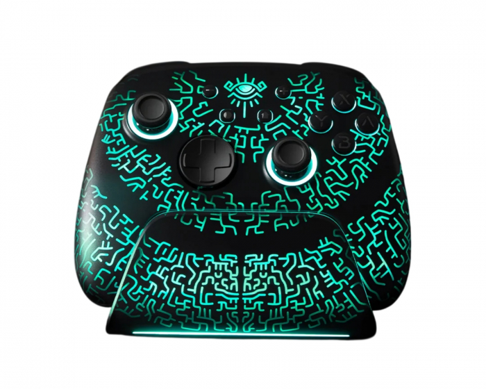 Luminex Pro Wireless Controller for Nintendo Switch with Charging Dock - Miner