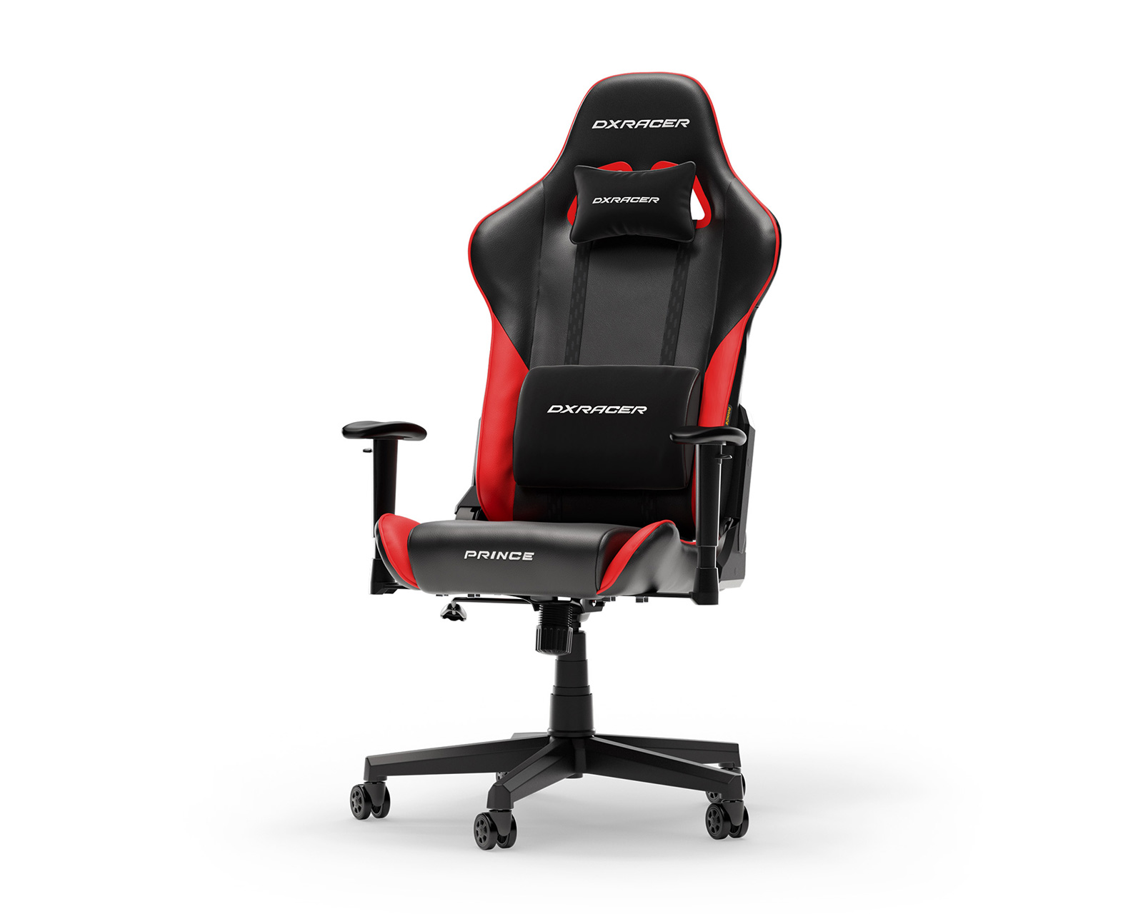 DXRacer PRINCE L Black & Red PVC Leather - DXRacer-Europe.com