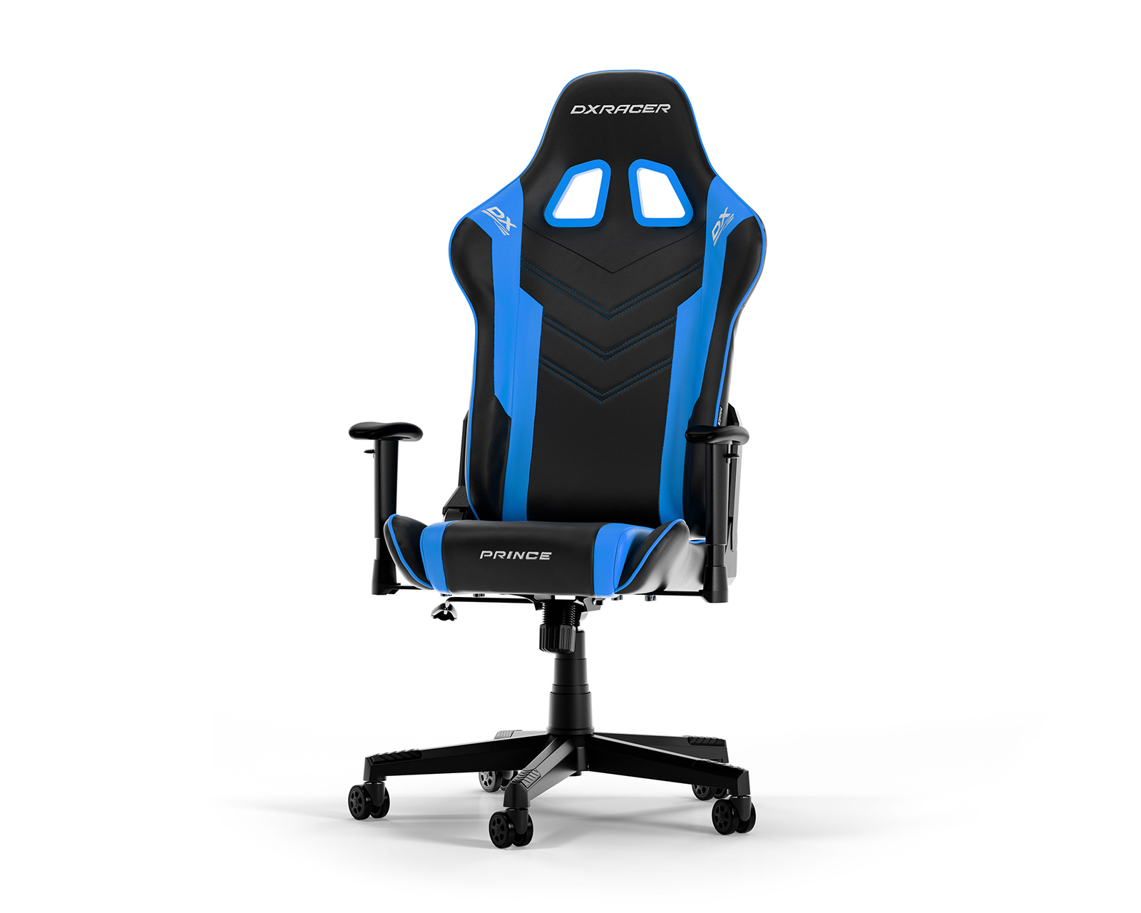 DXRacer PRINCE L Black & Blue PVC Leather - DXRacer-Europe.com