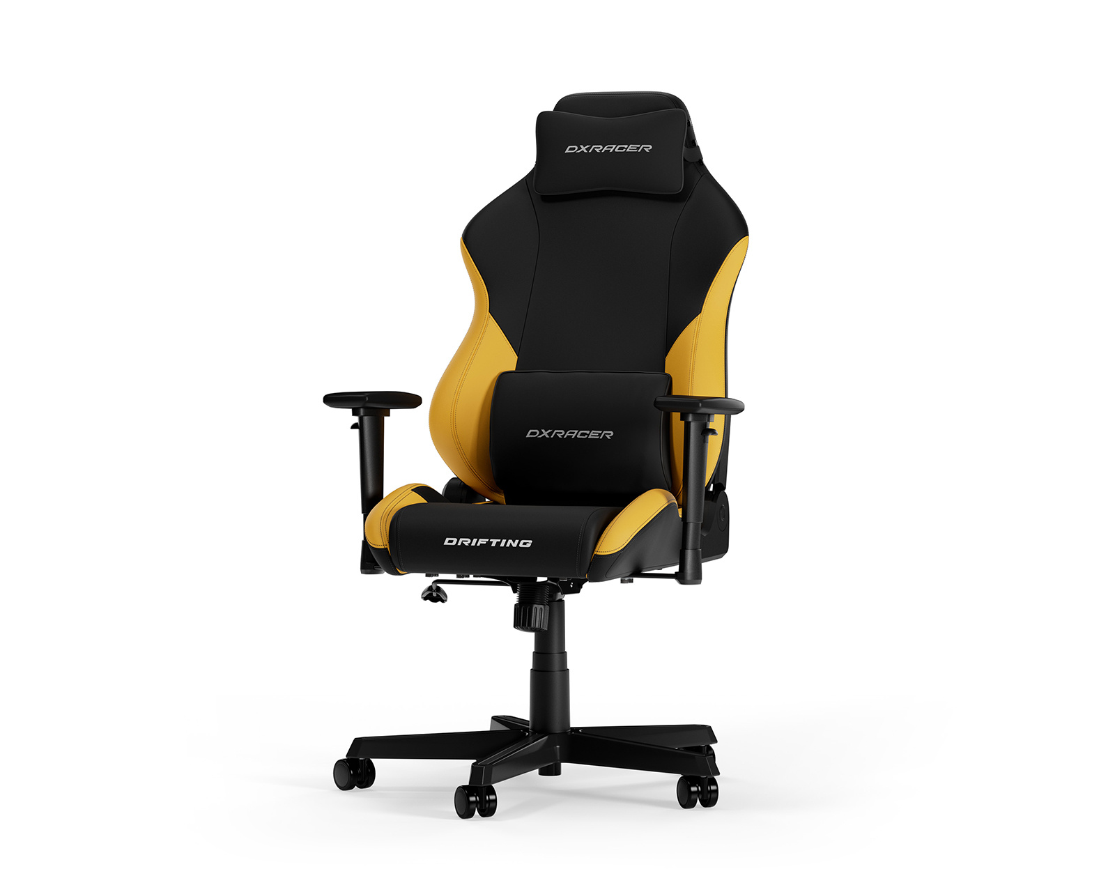 DRIFTING L Black & Yellow EPU Leather