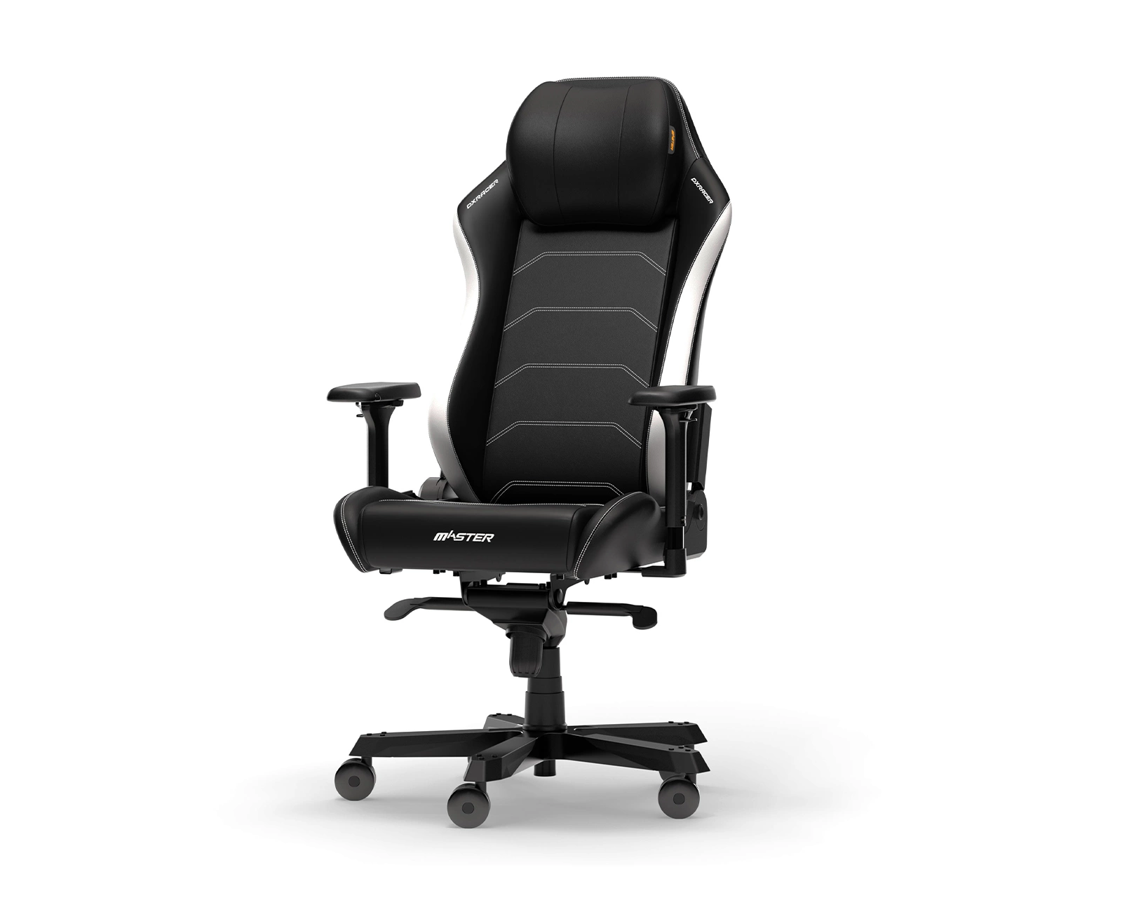 MASTER Gaming Chair Black & White EPU Leather XL