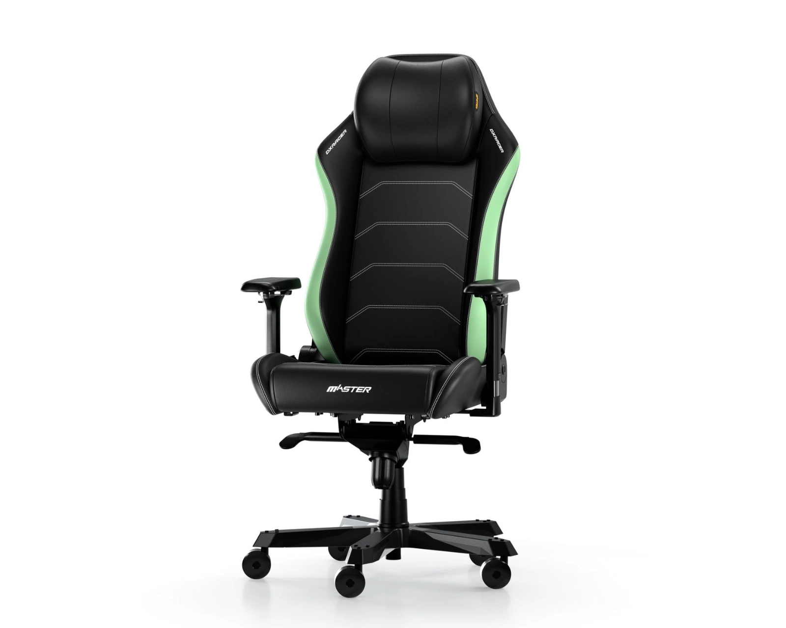 MASTER Gaming Chair Black & Green EPU Leather XL