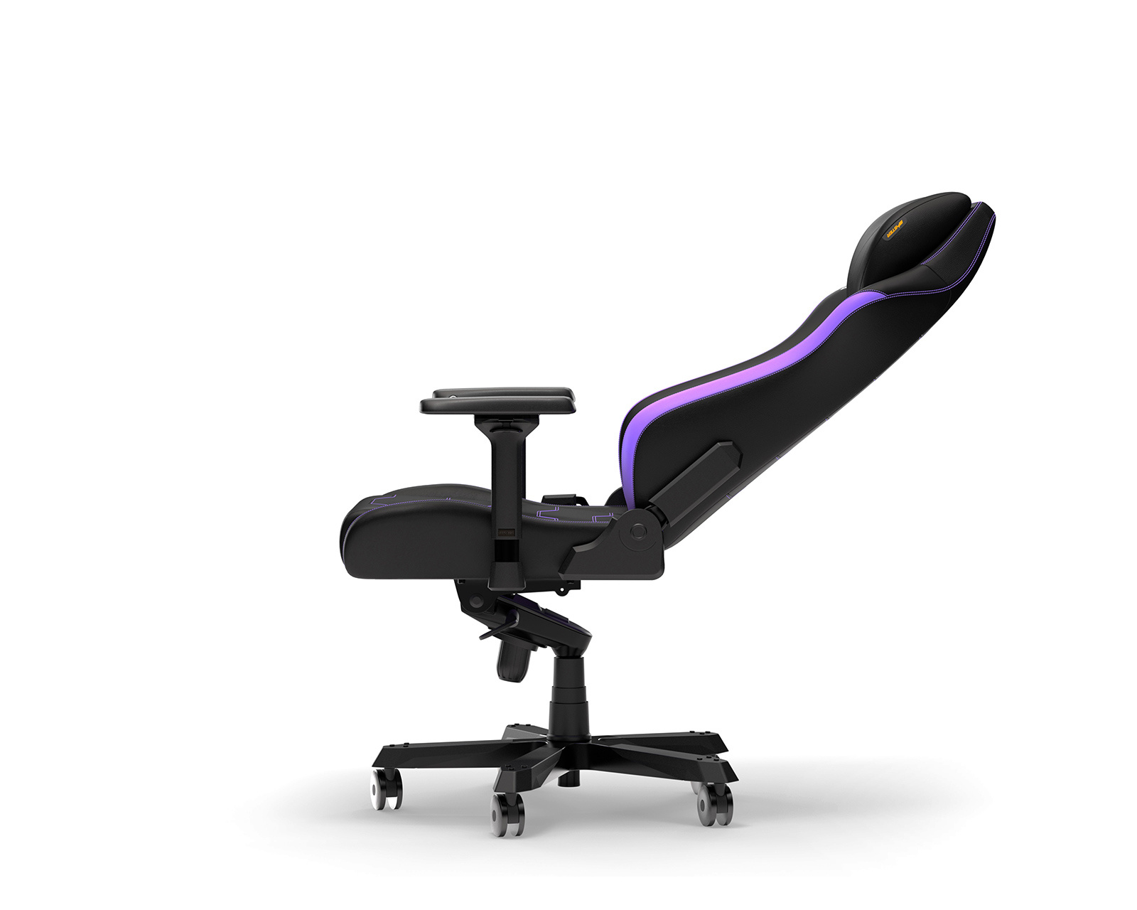 MASTER Gaming Chair Black & Violet EPU Leather XL MASTER Gaming Chair Black & Violet EPU Leather XL