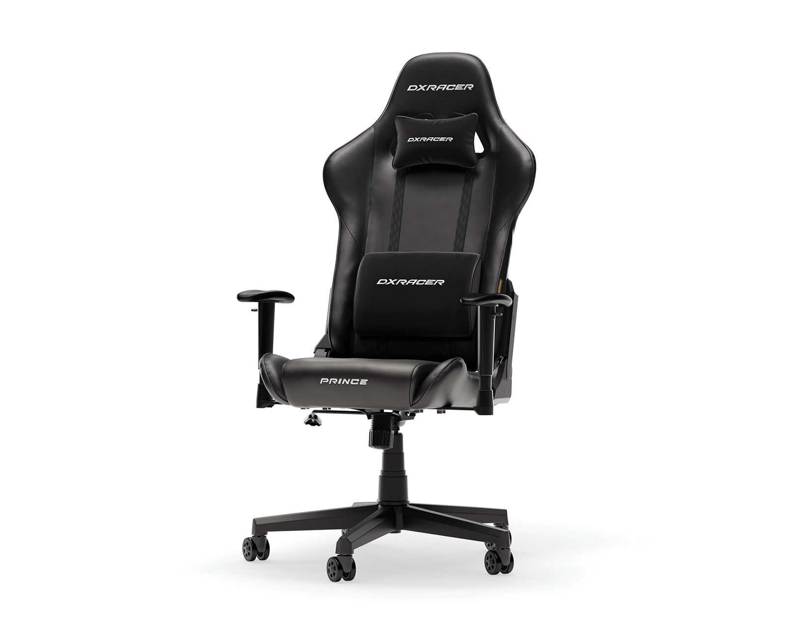 PRINCE Gaming Chair Black PVC Leather L