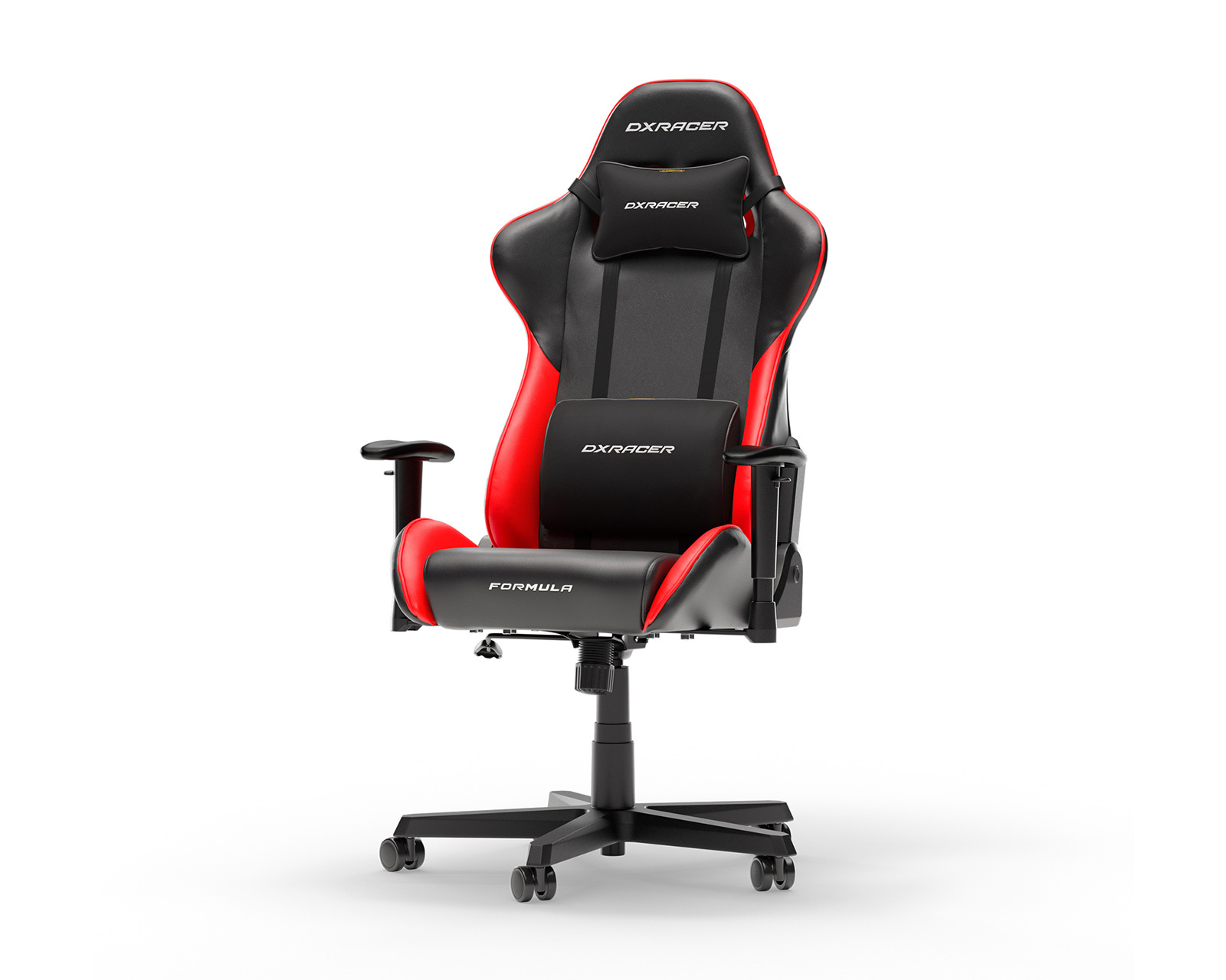 FORMULA Gaming Chair Black & Red PVC Leather L