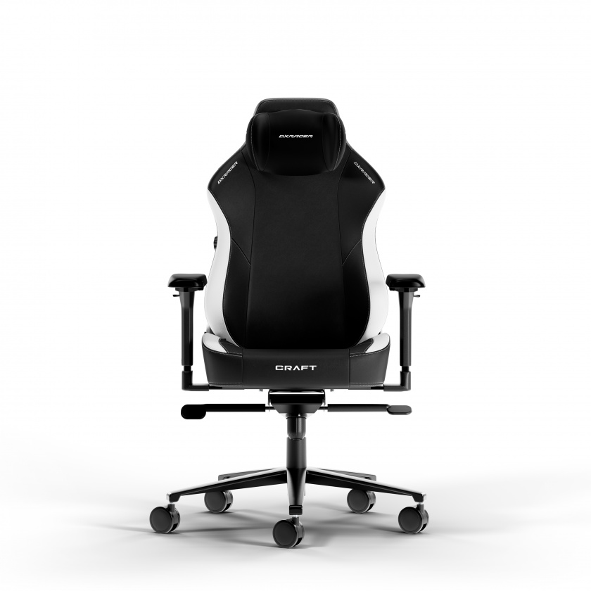 CRAFT L Black & White EPU Leather in the group Chairs / Craft Series at DXRacer Distribution Europe (27499)