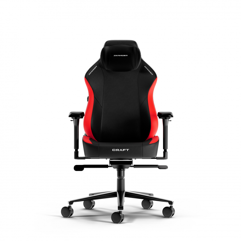 CRAFT L Black & Red EPU Leather in the group Chairs / Craft Series at DXRacer Distribution Europe (27500)