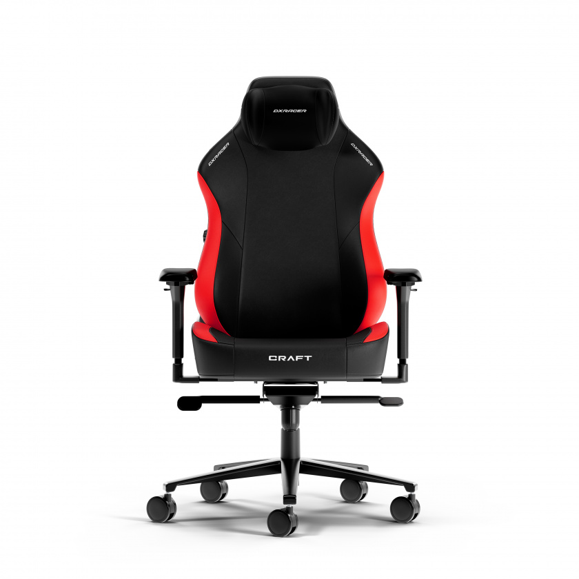 CRAFT XL Black & Red EPU Leather in the group Chairs / Craft Series at DXRacer Distribution Europe (28102)