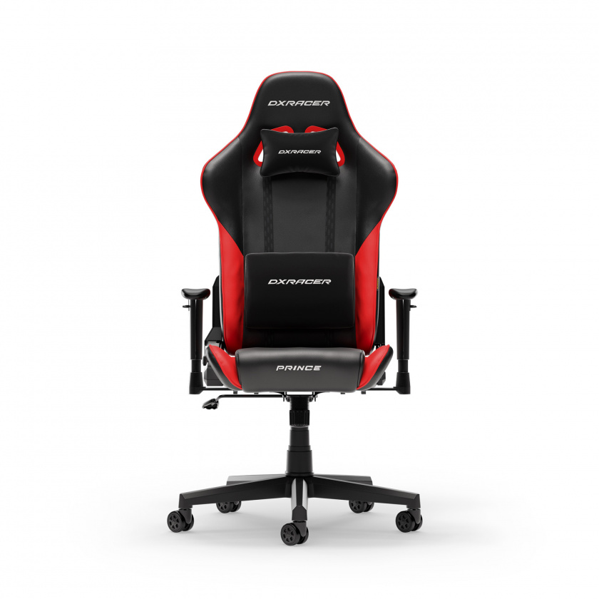 PRINCE L Black & Red PVC Leather in the group Chairs / Prince Series at DXRacer Distribution Europe (32120)