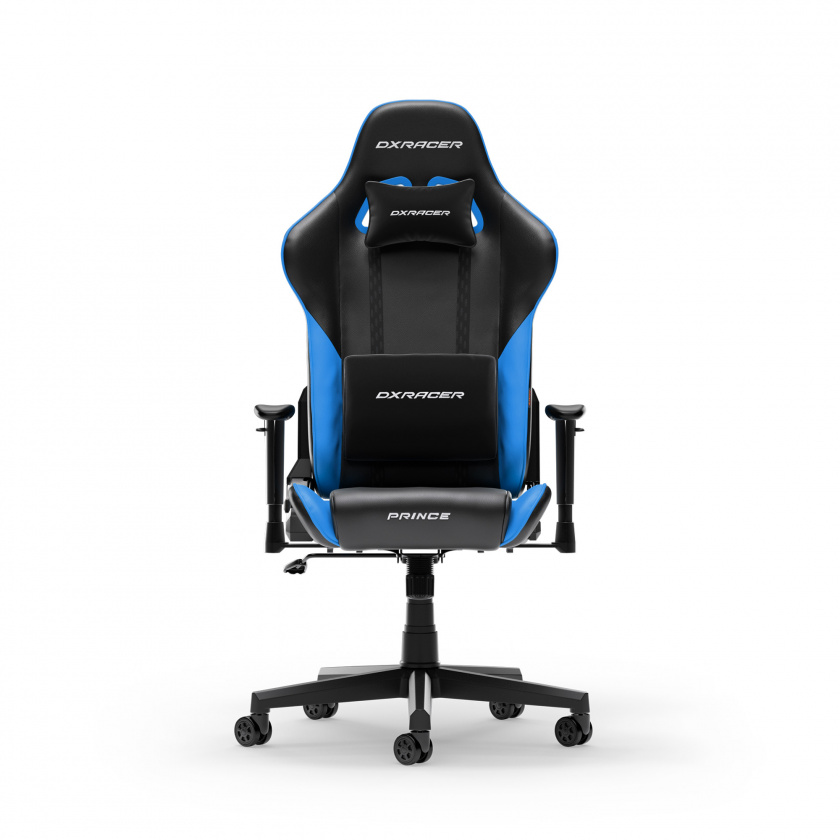 PRINCE L Black & Blue PVC Leather in the group Chairs / Prince Series at DXRacer Distribution Europe (32121)