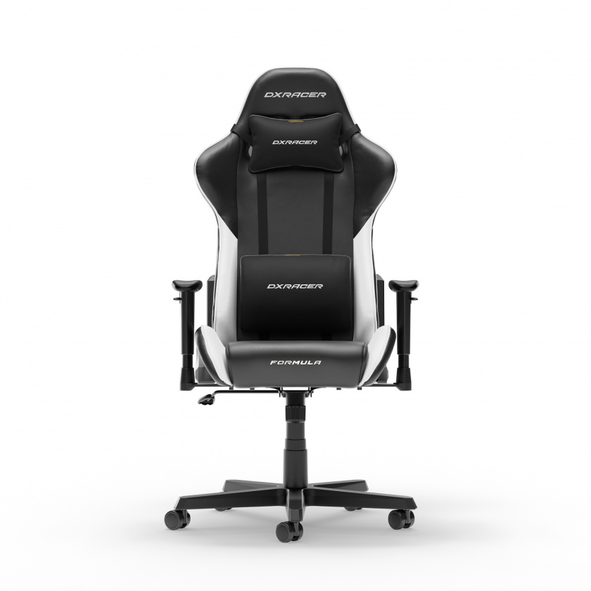 FORMULA L Black & White PVC Leather in the group Chairs / Formula Series at DXRacer Distribution Europe (32123)