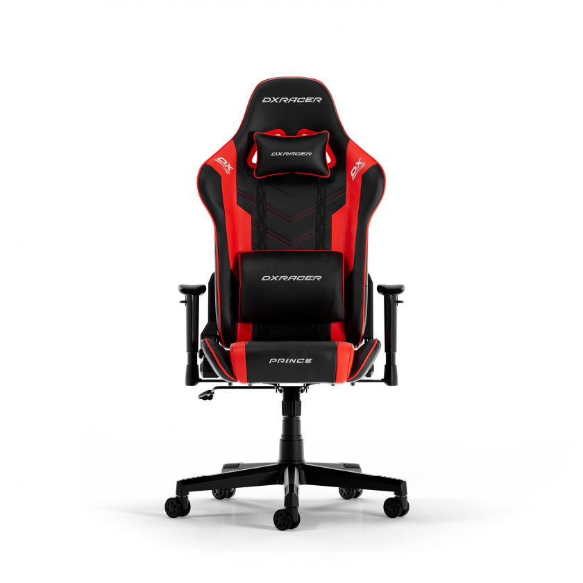 PRINCE L Black & Red PVC Leather in the group Chairs / Prince Series at DXRacer Distribution Europe (38008)