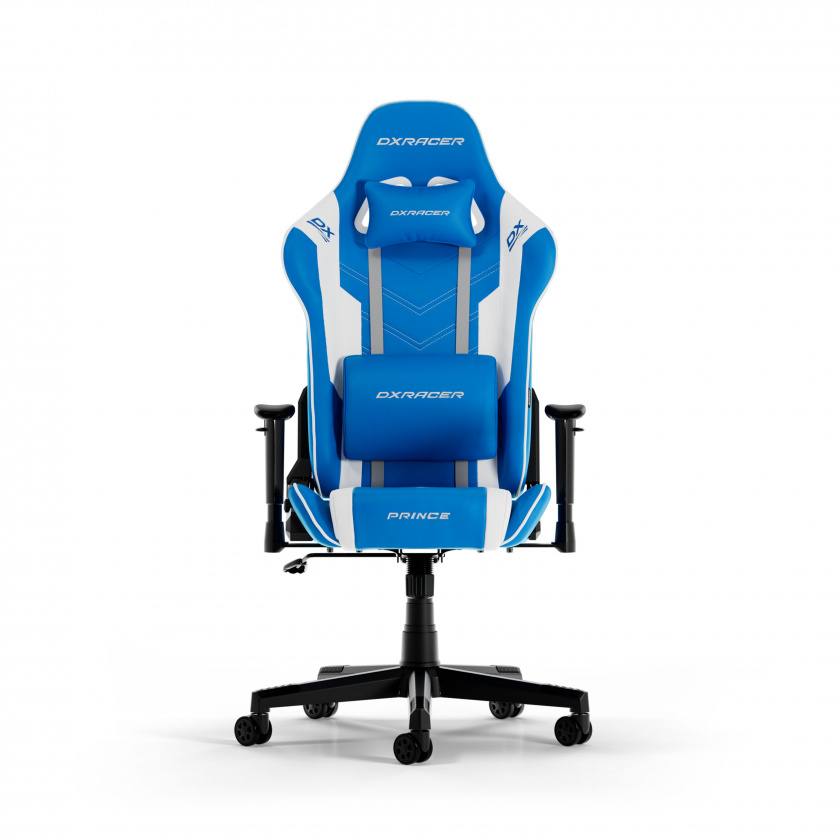 PRINCE L Blue & White PVC Leather in the group Chairs / Prince Series at DXRacer Distribution Europe (38010)