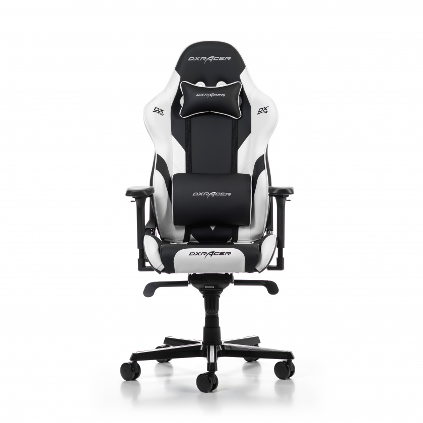 GLADIATOR L Black & White PVC Leather in the group Chairs / Gladiator Series at DXRacer Distribution Europe (38021)