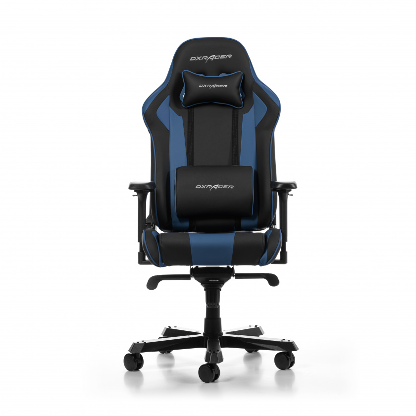 KING XL Black & Blue PVC Leather in the group Chairs / King Series at DXRacer Distribution Europe (38032)